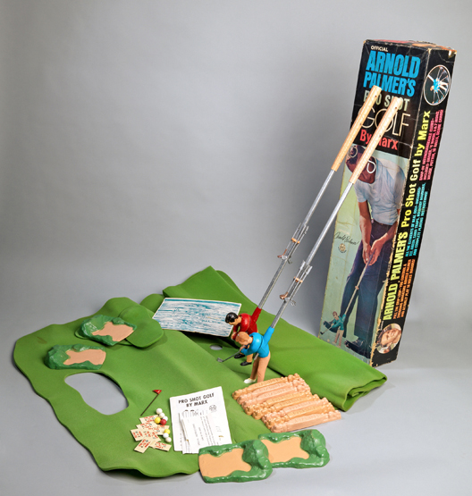 Arnold Palmer's Pro Shot Golf, a 1970s simulated golf game by Marx