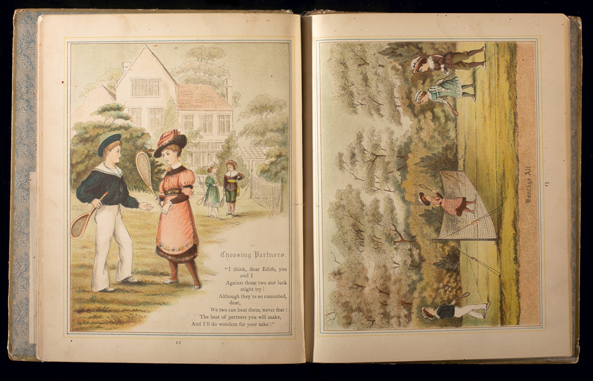Cruse (Mary Ann) The Tiny Lawn Tennis Club,
a children's story book beautifully illustrated with