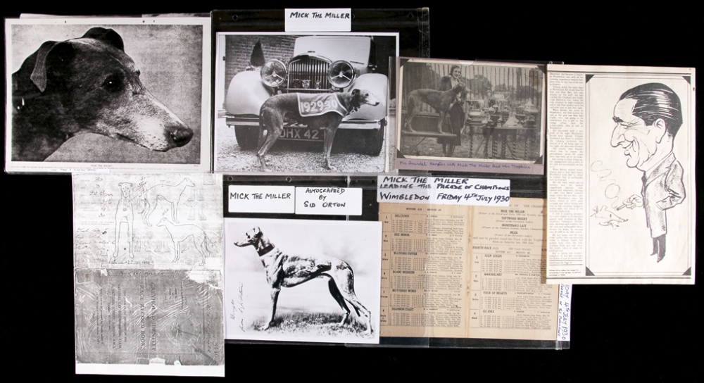 The "Mick The Miller" archive,
the result of a private research project into the most famous