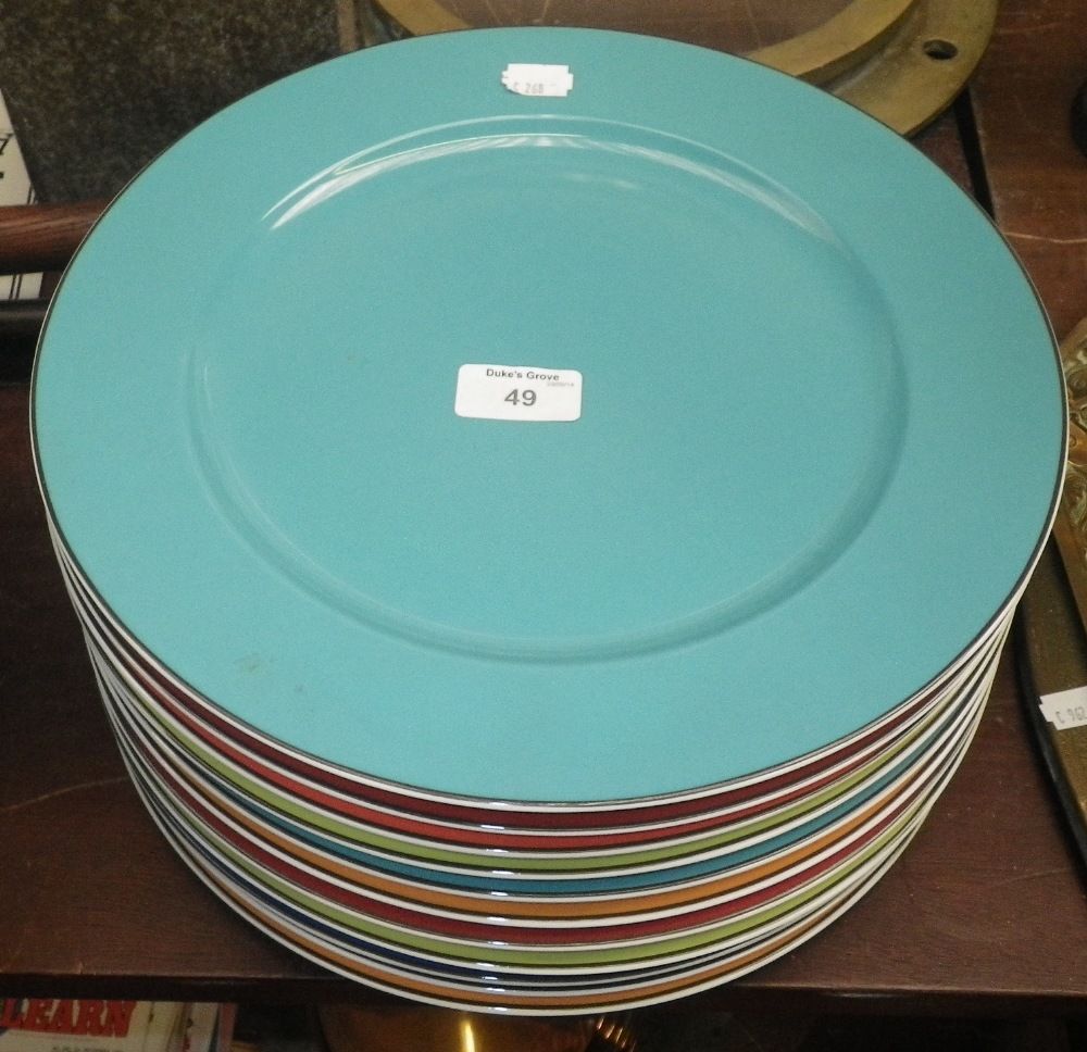 Coloured Tableware & Lot 49 A Collection Of Rosenthal Multicoloured