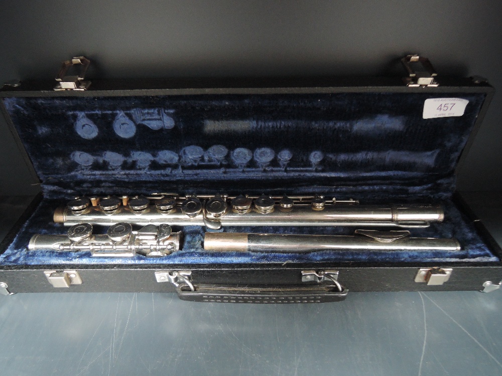 A 20th Century flute, Sapphire by Rosetti, London