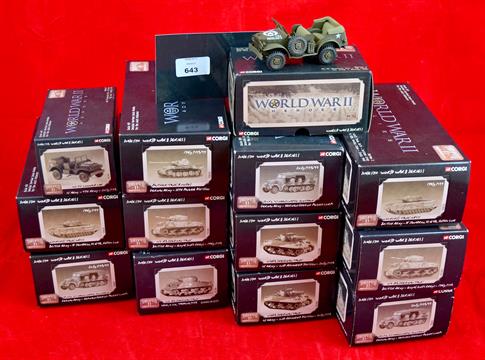 corgi ww2 tanks