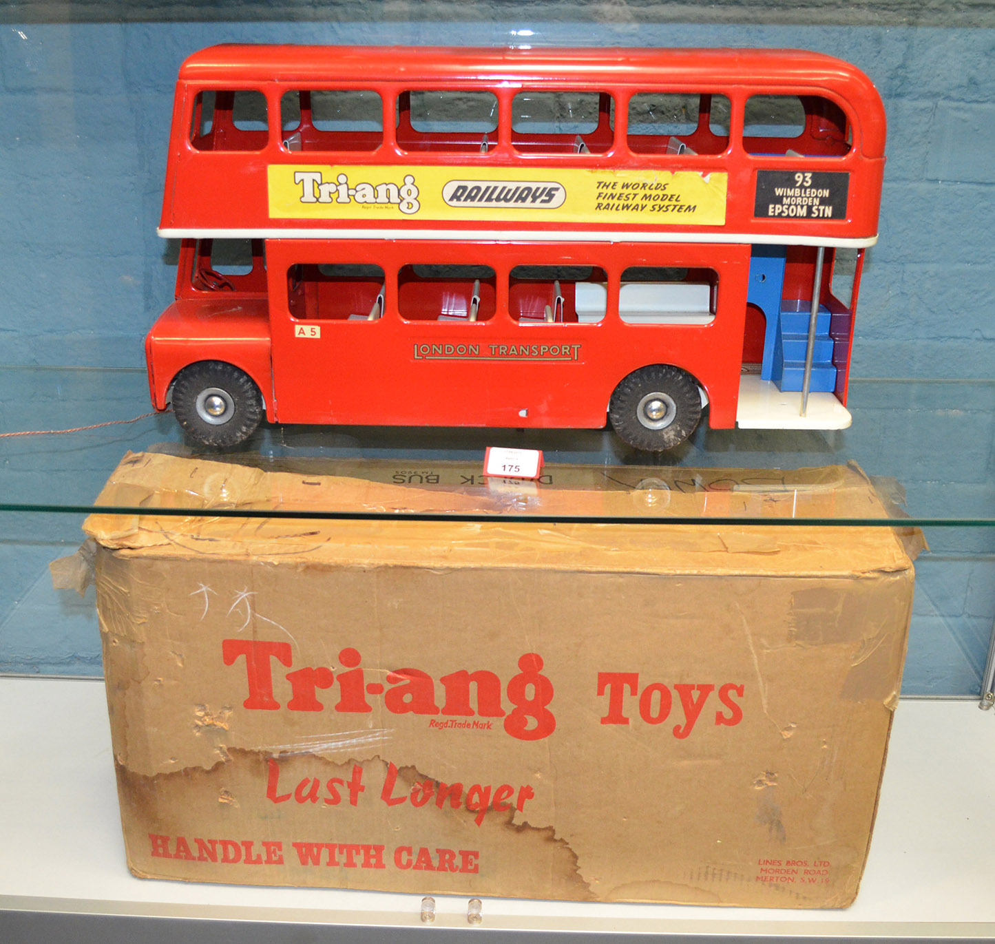 large double decker bus toy