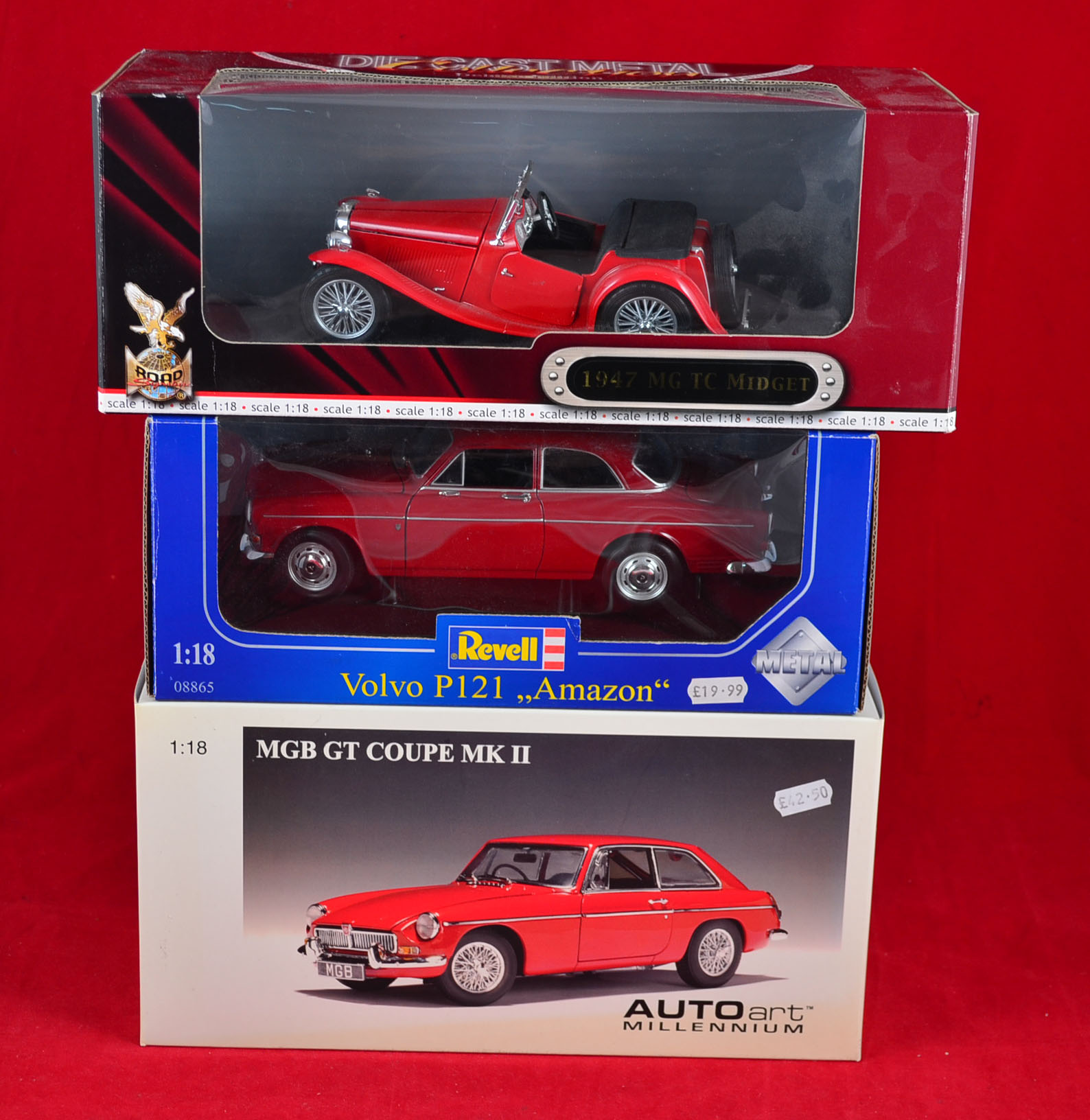 mgb gt diecast model cars