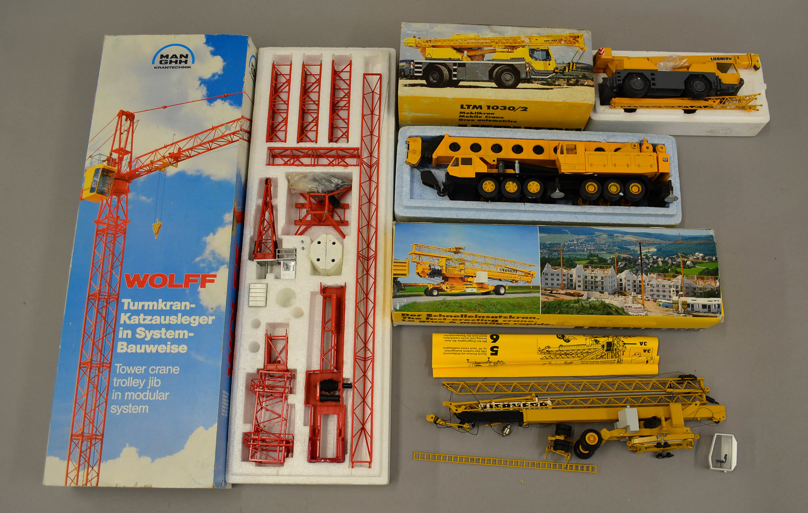 diecast tower crane