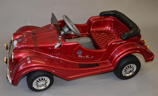 plastic pedal car