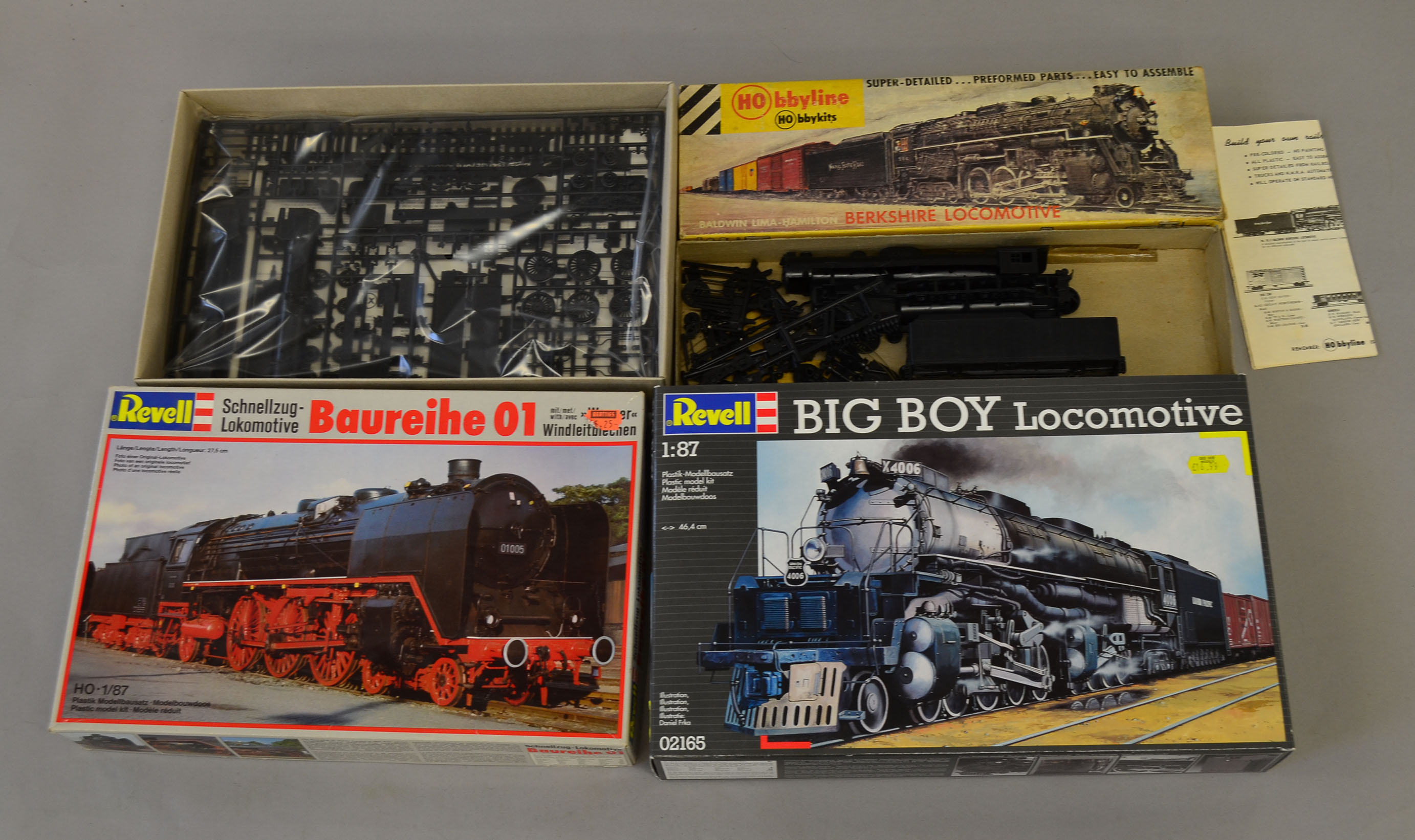 big boy locomotive model kit