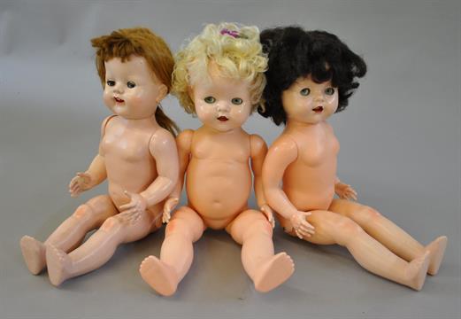 hard plastic dolls