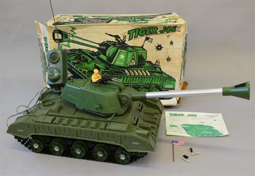 large toy tank
