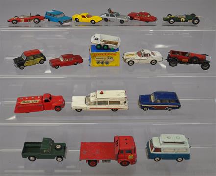 Selection Of Corgi Dinky And Matchbox Models Includes Corgi