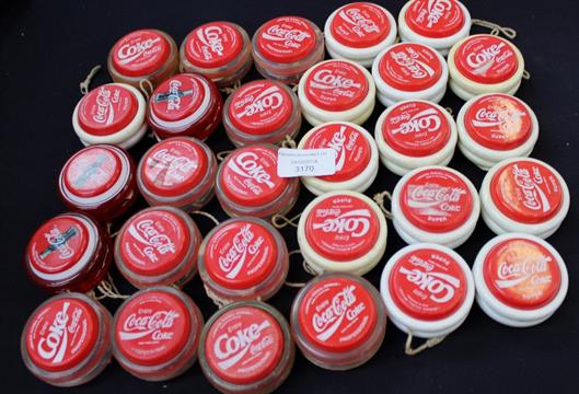 coca cola spinner yo yo