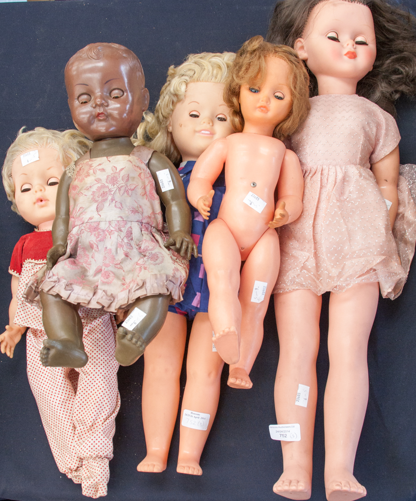 black tiny tears doll