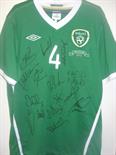 Ireland 2011 Match Worn Football Shirt: Worn by Liam Lawrence v Uruguay in 2011 with match details