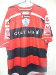 QPR Match Worn Away Football Shirt: Number 11 to rear with name Agyemang. Coca Cola football