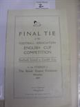 1925 FA Cup Final Football Programme: Sheffield United v Cardiff City sadly lacking outer covers.