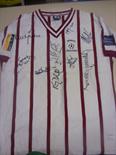 Hearts 2001 Signed Masters Football Shirt: Hearts were Scottish Masters winners defeating Rangers in