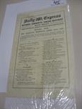 1927 FA Cup Final Song Sheet:  First ever community song sheet from the Arsenal v Cardiff City