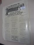 1935 FA Cup Final Song Sheet: Sheffield Wednesday v West Brom by News Chronicle in good condition