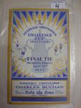 1929 FA Cup Final Football Programme: Bolton Wanderers v Portsmouth has no team changes and is in