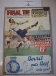 1932 FA Cup Final Football Programme: Arsenal v Newcastle United in excellent condition with no team