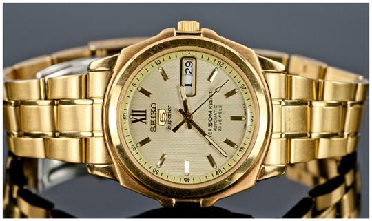 seiko 5 superior automatic 23 jewels