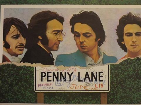 Image result for the beatles penny lane images