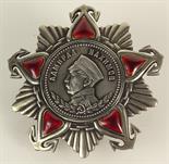 Circa 1945 Soviet Order of Nakhimov, 2nd Class. Enamel and Silver. Good Condition or Better.