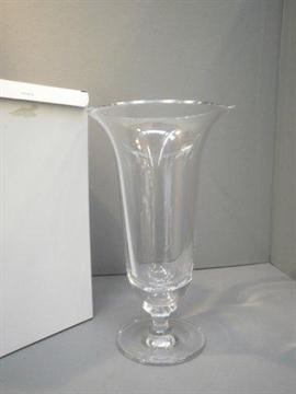 A Wedgwood 11 Classic Lead Crystal Vase By Designer Vera Wang