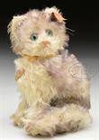 OUTSTANDING LATE 1920s STEIFF ""FLUFFY"" CAT WITH ALL IDS AND WORKING MUSIC BOX. This precious and