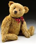 LOVELY AND EARLY STEIFF BEAR WITH BUTTON. Darling circa 1915 Steiff bear with a sweet and pensive