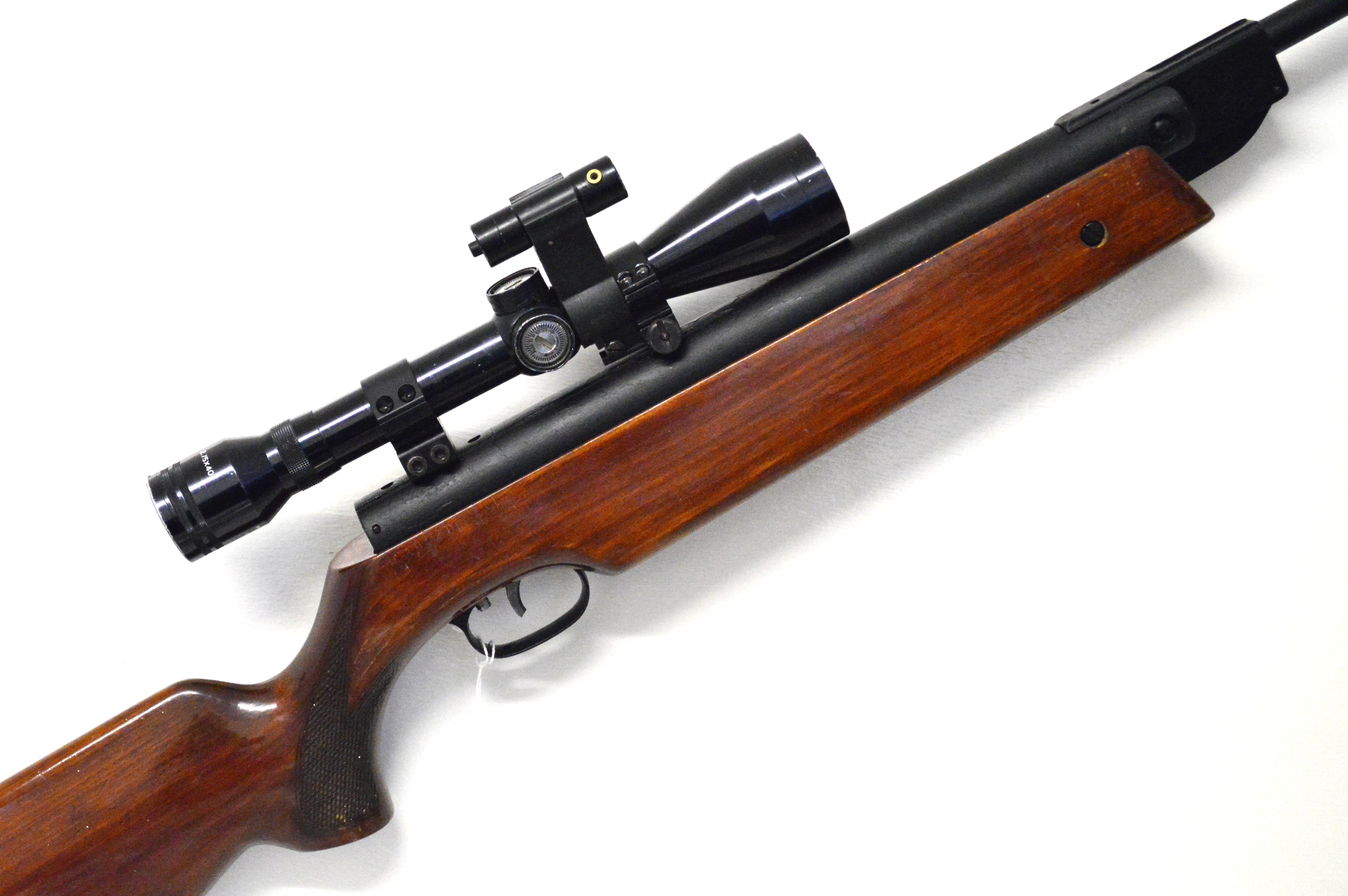 A Weihrauch HW80 .22 break barrel air rifle, no.128034, no licence