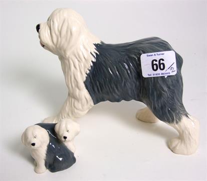 beswick old english sheepdog