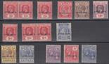 British C/W George V "SPECIMEN" overprints U/M or M incl. Leeward Is, Straits, Seychelles, Sierra