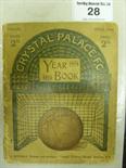 1914/15, Crystal Palace Yearbook, slight torn cover, but overall good condition.