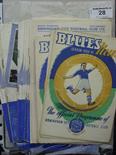 Birmingham City, a collection of 62 home programmes in various condition, from 1950/51 to 1959/60,