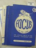 Millwall, a collection of 9 issues of `Focus on The Lions`, the Official Organ of Millwall