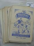 1951/52 Millwall, a collection of 27 home programmes, in various condition, 1st Team and Reserves.