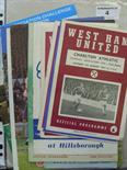 West Ham Utd, in the FA Cup, a collection of various programmes, 1963/64 Charlton (H), Leyton Orient