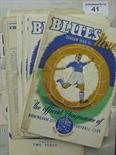 Birmingham City, a collection of 21 home programmes, in various condition, but mainly good, 1947/