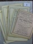 1939 Greyhound Racing, Wimbledon, a collection of 5 ex bound volume programmes from January 1939,