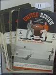 Manchester United, A collection of 22 home programmes in various condition, from 1949/1950 (13)