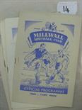 1950/51 Festival Of Britain, a collection of four Millwall home games, 09/05/1951 HFC Haarlem, 12/