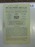 1944/45 Port Vale v Leicester, a programme from the game played on 28/10/1944, team changes,