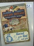 1932 England v Scotland, a programme from the game played at Wembley on 09/04/1932, slight fold &