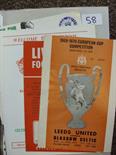 Celtic in the European Cup Semi-Finals, a collection of 4 programmes in good condition, both legs
