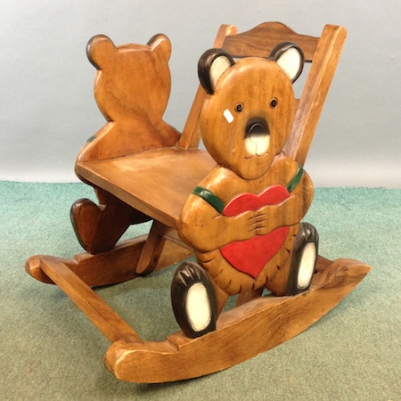 rocking chair for teddy bear