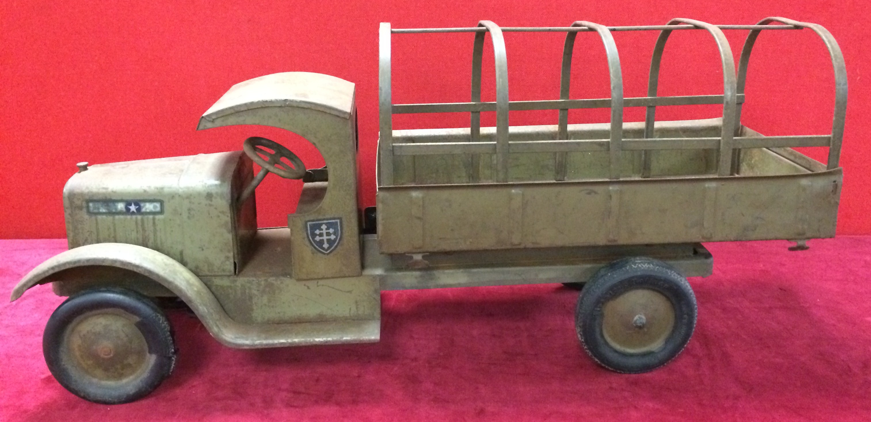 large toy army truck