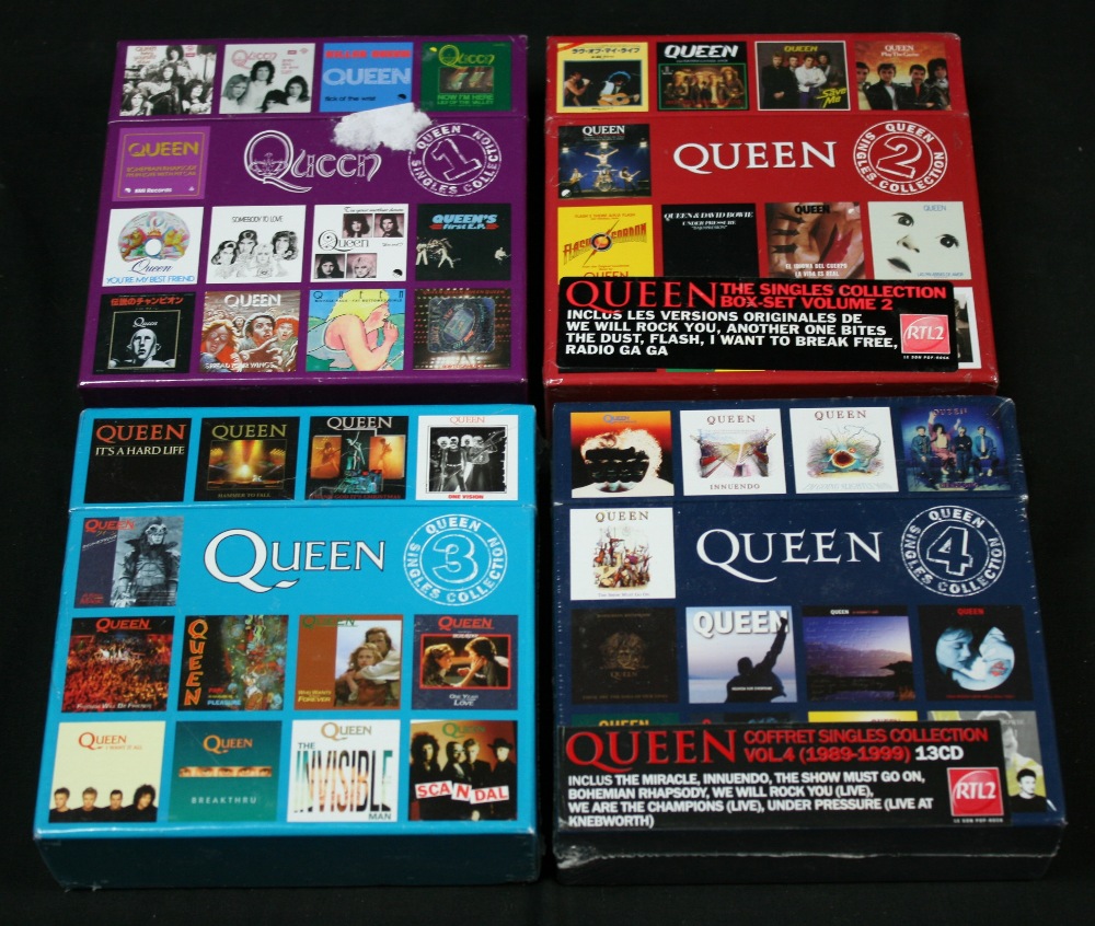 QUEEN The Singles Collection Box Sets to include Volumes 14 all