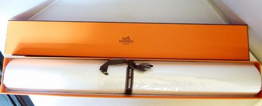 Hermes Paris Boxed Drawer Liners In Wrapping