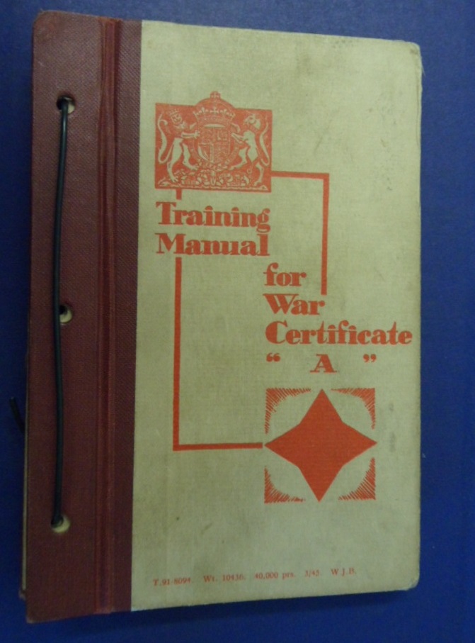 army cadet training manual